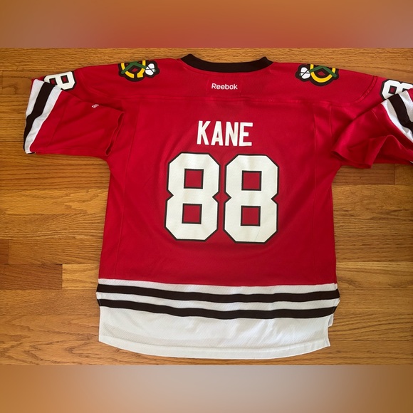 CHICAGO BLACKHAWKS Reebok Hockey Jersey Youth L/XL #88 Patrick Kane NHL Sports - Picture 5 of 7